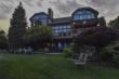 The house at dusk