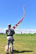The famous 100-kites flight