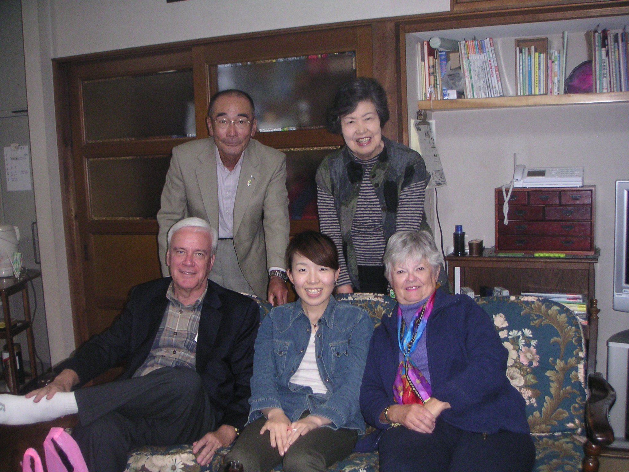 Comstock family visit